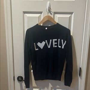 Lovely Black Sweater